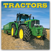 Tractors - Traktoren 2024 - 16-Monatskalender - Cover