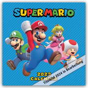 Nintendo - Super Mario 2024 - Wandkalender