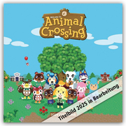 Nintendo - Animal Crossing 2025 - Wandkalender - Cover