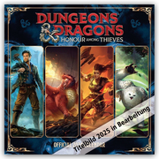 Dungeons & Dragons 2025 - Ehre unter Dieben - Wandkalender