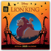 Disney The Lion King - Der König der Löwen - Offizieller Kalender 2025 - Wandkalender
