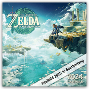 Nintendo - The Legend of Zelda - Die Legende von Zelda 2025 - Wandkalender