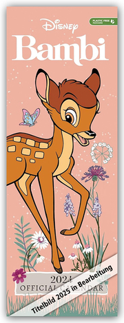 Disney Bambi - Bambi 2025 - Slimline-Kalender