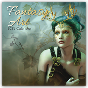 Fantasy Art - Fantasy Kunst 2025 - 12-Monatskalender