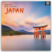 Japan 2025 - 16-Monatskalender - Cover