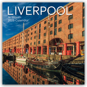 Liverpool 2025 - 16-Monatskalender