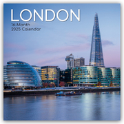 London 2025 - 16-Monatskalender