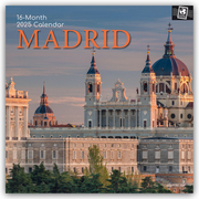 Madrid 2025 - 16-Monatskalender