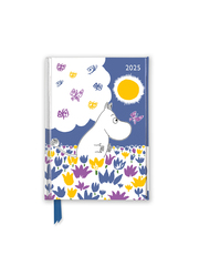 Tove Jansson - Die Moomin - Mumin in den Blumen - Taschenkalender 2025