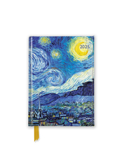 Vincent van Gogh - Sternennacht - Taschenkalender 2025