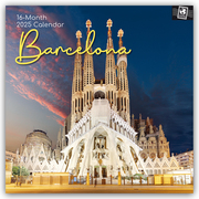 Barcelona 2025 - 16-Monatskalender