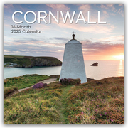 Cornwall 2025 - 16-Monatskalender - Cover