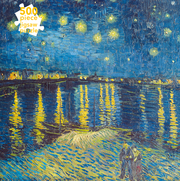 Puzzle - Vincent van Gogh: Sternenlicht über der Rhone