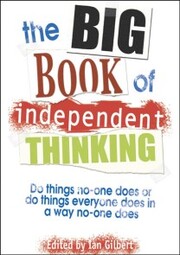 The Big Book of Independent Thinking - Cover
