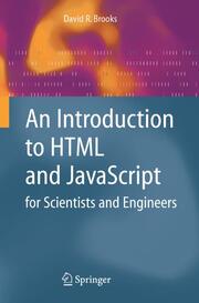 An Introduction to HTML and JavaScript for Scientists and Engineers - Cover