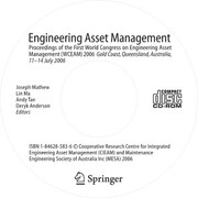 Engineering Asset Management - Cover
