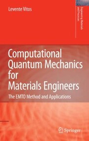 Computational Quantum Mechanics for Materials Engineers - Cover