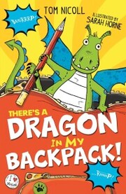 There's a Dragon in my Backpack! - Cover