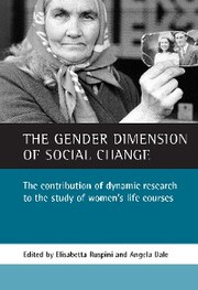 The gender dimension of social change - Cover