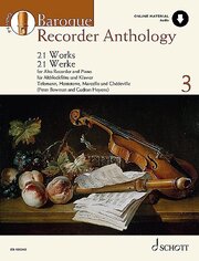 Baroque Recorder Anthology - Cover