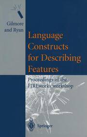 Language Constructs for Describing Features - Cover