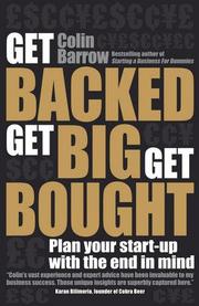 Get Backed, Get Big, Get Bought - Cover