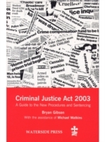 Criminal Justice Act 2003 - Cover
