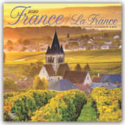 France - Frankreich 2020 - 16-Monatskalender