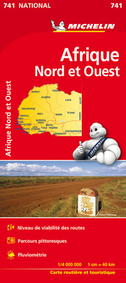 Michelin Nordwest-Afrika/Afrique Nord et Ouest/Africa North & West - Cover