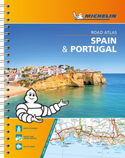 Michelin Straßenatlas Spanien & Portugal mit Spiralbindung