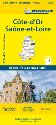 Michelin Côte-d'Or, Saône-et-Loire/Burgund Ost