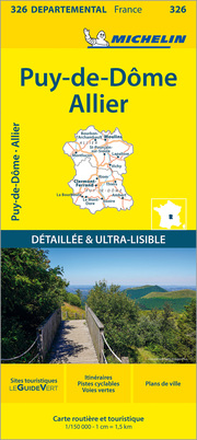 Michelin Auvergne - Zentralmassiv
