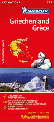 Michelin Griechenland/Grèce - Cover