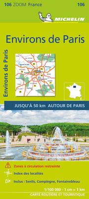 Michelin Environs de Paris/Paris und Umgebung
