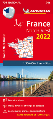 Michelin Nordwestfrankreich/France Nord-Ouest 2022