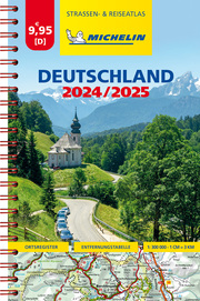 Michelin Kompaktatlas Deutschland 2024/2025