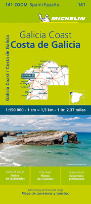 Michelin Galicia Coast/Costa de Galicia/Galicische Küste/Côte de Galice