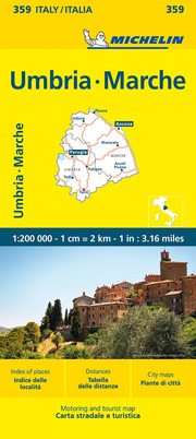Michelin Umbrien und Marken/Umbria Marche