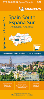 Michelin Spain: South, Andalucia/España Sur: Andalucia/Andalusien