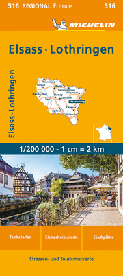 Michelin Elsass, Lothringen - Cover