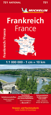 Michelin Frankreich einseitig/France