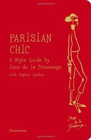 Parisian Chic: A Style Guide by Ines de la Fressange - Cover