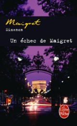 Un échec de Maigret - Cover