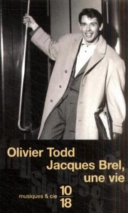 Jacques Brel, une vie - Cover