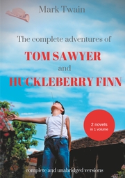 The Complete Adventures of Tom Sawyer and Huckleberry Finn - Cover