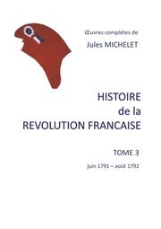Histoire de la révolution française - Cover