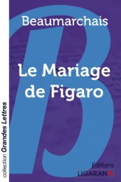 Le Mariage de Figaro (grands caractères) - Cover