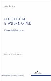 Gilles Deleuze et Antonin Artaud - Cover