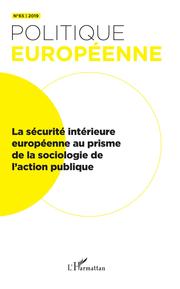 La sécurité intérieure européenne au prisme de la sociologie de l'action publique
