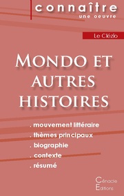 Fiche de lecture Mondo et autres histoires de Le Clézio (analyse littéraire de référence et résumé complet) - Cover